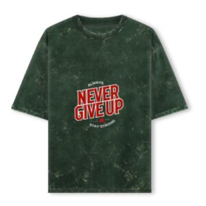 Unisex Acid Washed Oversized Tee
